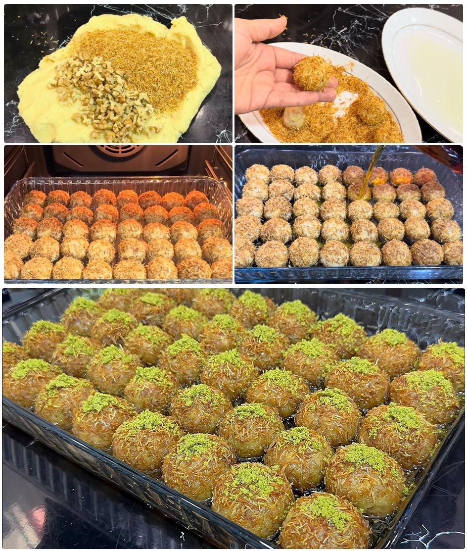Baklava Tadında Kıyır Kıyır Kadayıf Pare Tarifi