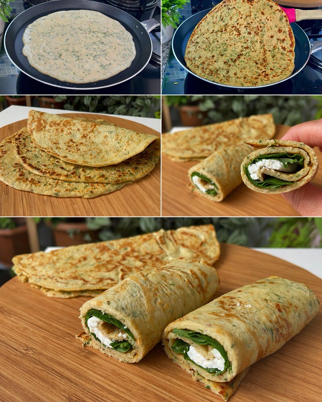 Az Malzemeli Yulaflı Krep Tarifi