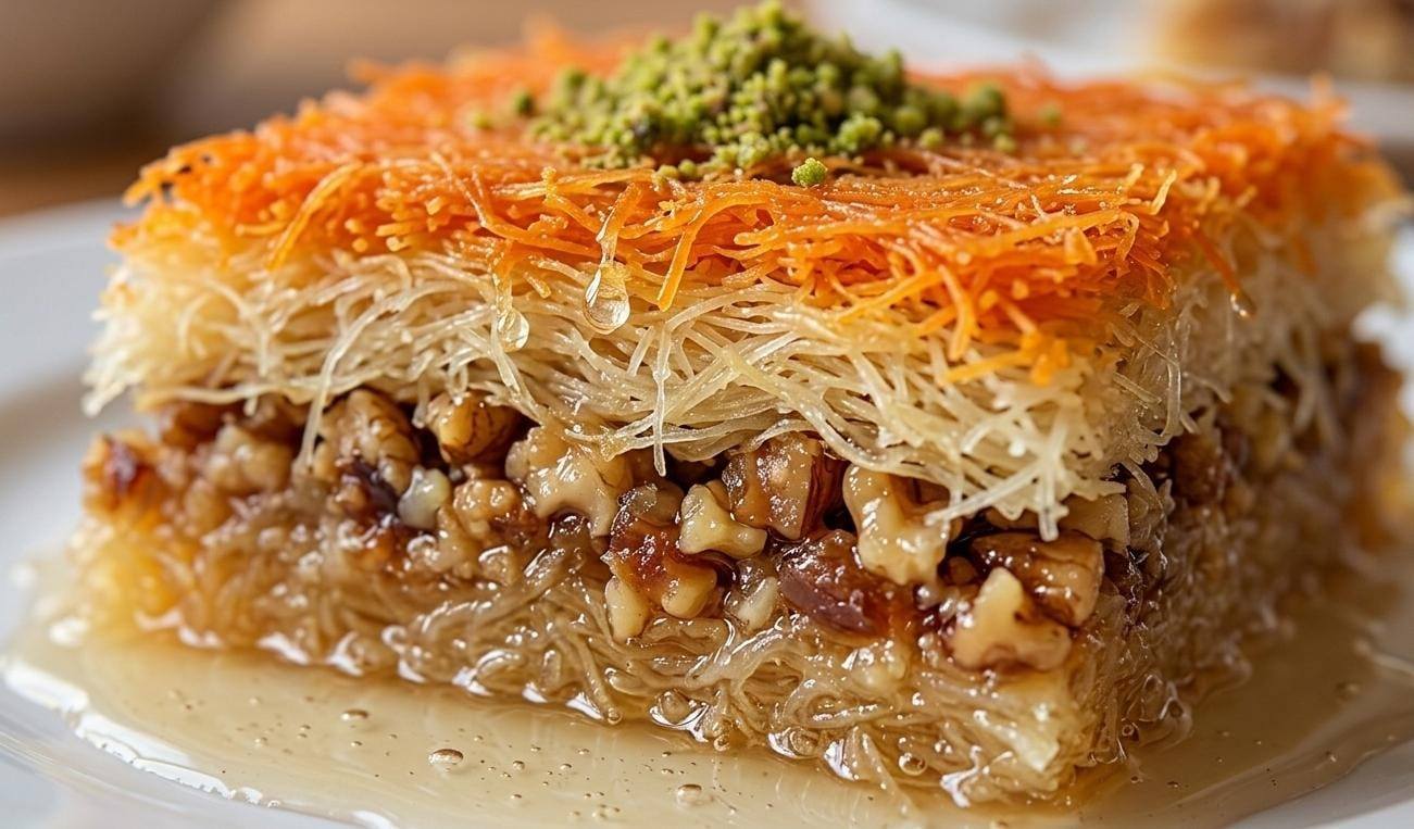 Tam Ölçülü Cevizli Tepsi Kadayıfı Tarifi