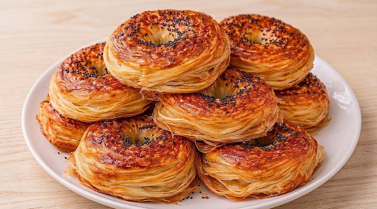 Pul Pul Dökülen Çıtır Çörek Tarifi