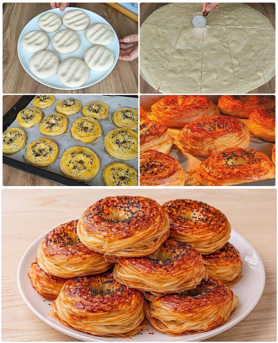 Pul Pul Dökülen Çıtır Çörek Tarifi
