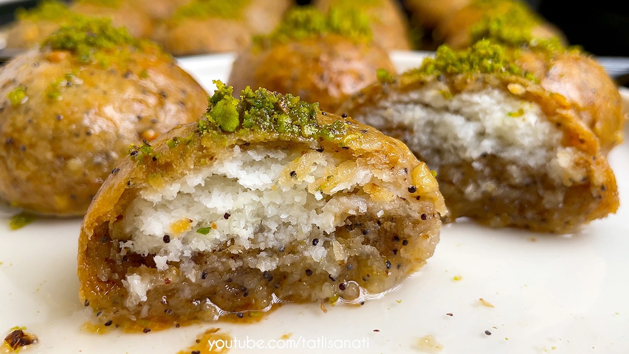 Hindistan Cevizi Dolgulu Şerbetli Tatlı Tarifi