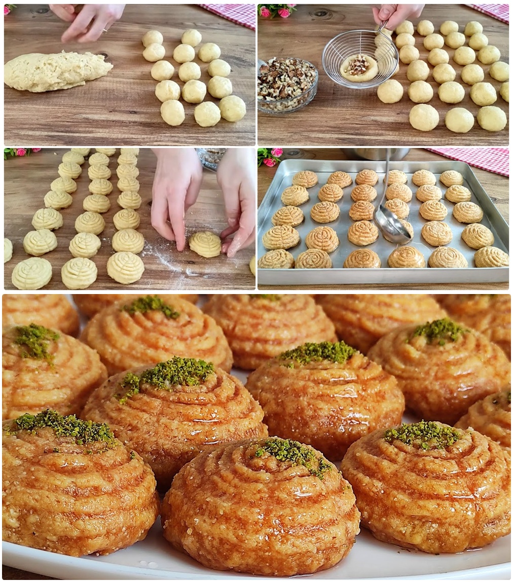 Kıyır Kıyır Şerbetli Tatlı Tarifi