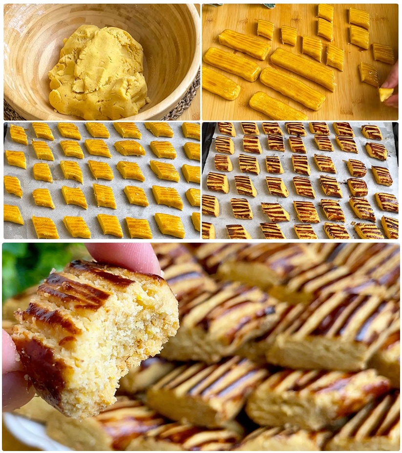 Ağızda Kum Gibi Dağılan Mısır Unlu Kurabiye Tarifi