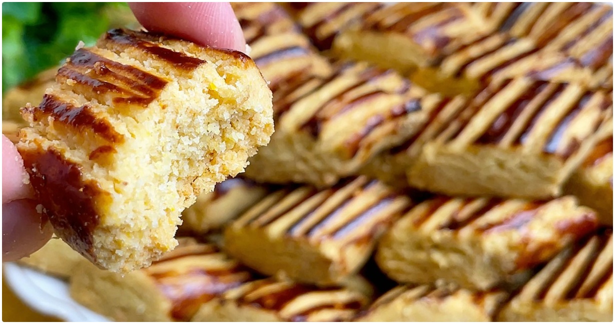 Ağızda Kum Gibi Dağılan Mısır Unlu Kurabiye Tarifi