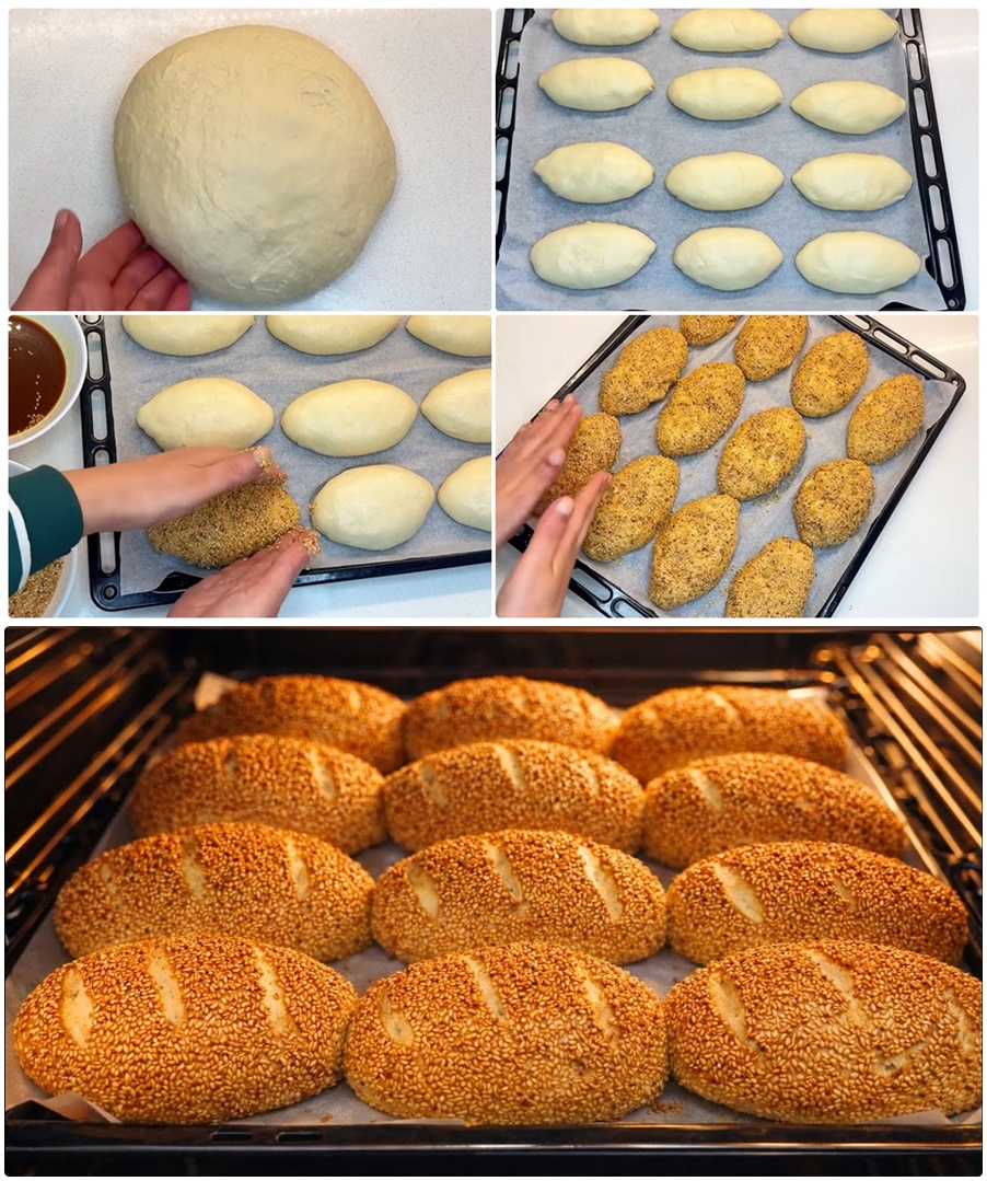 Akşam Yoğur Sabah Pişir Simit Poğaça Tarifi