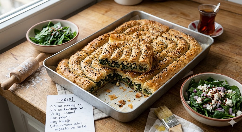 El Açması Ispanaklı Çıtır Börek Püf Noktaları